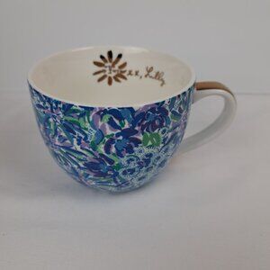 Lilly Pulitzer Oversized Floral Hidden Tiger Coffee Mug